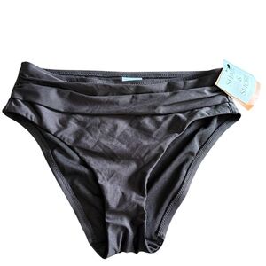 Shade & Shore NWT Women’s Black Swimwear Bottoms Size XS (0-2)